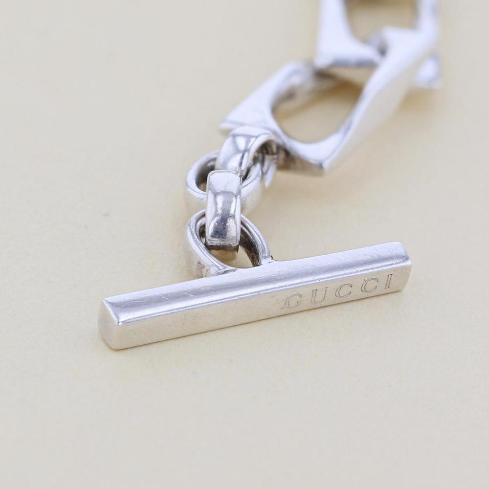 Gucci Flat Link Silver Bracelet Bangle Anklet - image 2